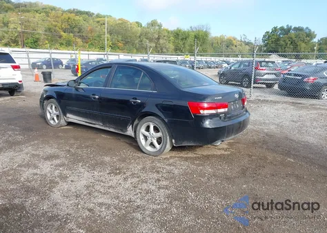 2007 Hyundai Sonata Limited/Se V6 z USA, uszkodzony, nr VIN 5NPEU46F57H187990